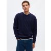 GAP 787133-00 pletený svetr s příměsí vlny tmavě modrá