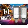V-TAC LED pouličné svietidlo 30W, 2505lm, 115°, IP65, 1+1 zadarmo! Farba svetla: Denná biela