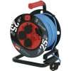 EMOS SK s.r.o. Weatherproof navijak kábla 25 m / 4 zásuvky / modrý / silikónový / 230 V / 1,5 mm2 - P0852