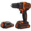 Black+Decker Aku vŕtací skrutkovač BDCDD186KB, 18 V, 360/1400 ot./min., BDCDD186KB-QW
