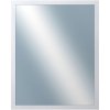 DANTIK - Zrkadlo v rámu, rozmer s rámom 40x50 cm z lišty KASETTE biela (2755)