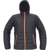 Cerva MAX VIVO LIGHT Pánska bunda čierna / oranžová 3XL 03010662C1006