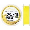 Mistrall šnúra Shiro braided line X4 150m 0,19mm fluo