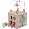 Little Dutch Kocka s aktivitami drevená Fairy Garden
