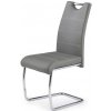 HALMAR Jedálenská stolička K211 sivá