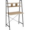 tectake 404701 písací stôl exeter 85,5x46,5x140cm - industrial svetlé drevo, dub sonoma