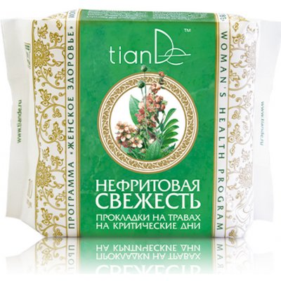 tianDE Nefritová sviežosť menštruačné vložky s použitím bylín 10 ks od 6,9  € - Heureka.sk