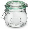 Sklenený zavárací pohár TADAR SERCE s vekom 0,5 l