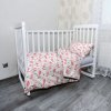 Sablio Mikroplyšové obliečky do detskej postieľky Růžové rybky a sloni - 100x135 / 40x60