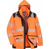 PORTWEST Portwest PW367 Bunda 5 v 1 PW3 Hi-Vis - Oranžová-Čierna, S Oranžová-Čierna, S