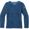 Detské funkčné tričko Smartwool Kids' Classic Thermal Merino Base Layer Crew Detská veľkosť: M / Farba: modrá