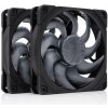 Ventilátor Noctua 120 x 120 mm NF-A12x25 G2 PWM Sx2-PP chromax.black