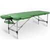 Skladací masážny stôl TANDEM Basic ALU-2 Farba: zelená 195*70 cm / 13,5 kg / 5 farieb