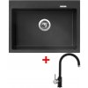 Set Sinks Maximo 680 Metalblack + Vitalia GR