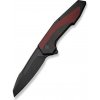 CIVIVI C22011-3 Hypersonic vreckový nôž 9,4 cm, Black Stonewash, čierno-červená burgundy, oceľ, G10