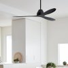 Beacon Lighting Stropný ventilátor Beacon Whitehaven čierny tichý 142 cm - 213041