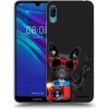 Picasee silikónový čierny obal pre Huawei Y6 2019 - Francúzsky Buldoček