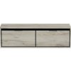 Kúpeľňová skrinka pod umývadlo Sanox Loft craft oak 160,2 x 48,6 x 45 cm