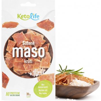 KetoDiet Sušené mäso hovädzie 30 g