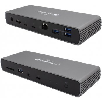 i-Tec Thunderbolt 4 Dual Display Docking Station + Power Delivery 96W TB4DUALDOCKPD