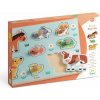 Djeco Vkladacie puzzle Zvieratá z farmy