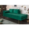 LuxD Evie 196 cm smaragdovozelený zamat