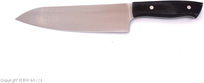 Brisa Chef kuchynský nôž micarta 12C27 Flat 18,5 cm