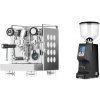 Rocket Espresso Appartamento, white + Eureka Atom Specialty 65, black