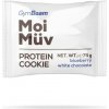 GymBeam MoiMüv Protein Cookie 75 g - citron a bílá čokoláda