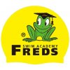 Detská silikónová plavecká čiapka Freds