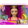 Mattel Barbie neónová dúhová hlava čierna
