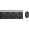 Logitech® MK470 Slim Wireless Combo - SK/CZ, Graphite