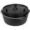 Liatinový hrniec Petromax Dutch Oven FT12-T - čierny