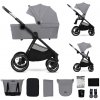 KINDERKRAFT Kočík kombinovaný Nea 2 2v1 Platinum Grey
