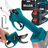 Akumulátorové elektrické nožnice Hilda, strih do 3 cm, 21 V