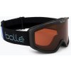 Detské lyžiarske okuliare Bollé Rocket black matte/ rosy bronze