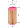 Vzduchový filter BOSCH F 026 400 238 (F026400238)