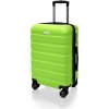 AVANCEA Škrupinový cestovný kufor DE2708 zelený S 55x38x25 cm