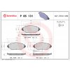 Sada brzdových platničiek, vždy 4 kusy v sade BREMBO P 85 131 (P85131)