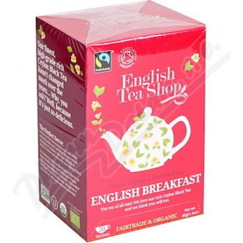 English Tea Shop Bio English Breakfast 20 x 2 g