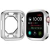 Silikónové pouzdro lesklé pre Apple Watch series 9/8/7 (45 mm) Farva: Strieborná