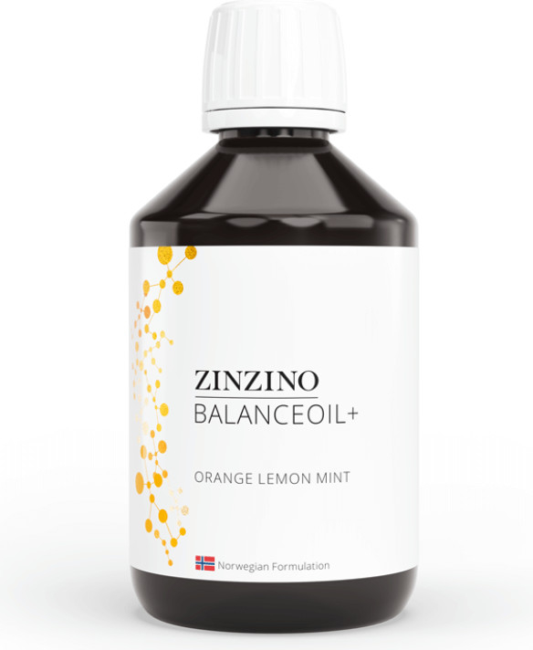 Zinzino BalanceOil 300 ml Prírodná príchuť pomaranč citrón a mäta