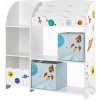 SongmicsHome Regál na hračky a knihy VESMÍR 2 boxy