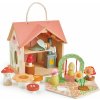 Tender chata pre bábiky Leaf Rosewood cottage uni