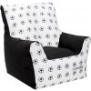 Detské JUNIOR kreslo plnené guličkami New Baby Football