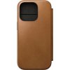 Kryt na mobilný telefón Nomad Modern Leather Folio English TanC iPhone 16 Pro (NM01678885)