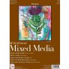 Strathmore Serie 400 Vellum surface Mixed Media Pad Skicár 15 31 x 23 cm 300 g