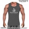 Pánske tielko RANGER® - motív 10 Tmavošedá XXL