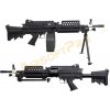 A&K Airsoftové guľomet MK46 s výsuvnou pažbou - celokov