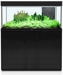 Aquatlantis Fusion 120 x 40 akvarijný set čierny LED H2O 288 l